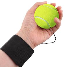 Palla da afferrare a mano con palla elastica da polso modello da tennis con giocattoli per bambini con palla Wope Boomerang