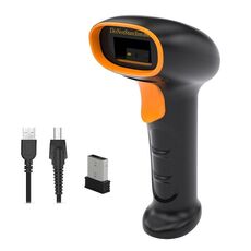 Dispositivo di scansione di codici a barre portatile per magazzino con scanner espresso per cassiere del supermercato, modello: wireless bidimensionale