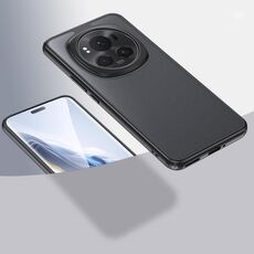 Per Honor Magic6 Pro Armor Custodia rigida per PC in TPU trasparente (nero opaco)