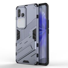 Per vivo S18 5G Punk Armor 2 in 1 PC + custodia per telefono in TPU con supporto (grigio)