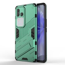 Per vivo S18 5G Punk Armor 2 in 1 PC + custodia per telefono in TPU con supporto (verde)