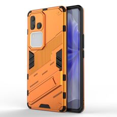 Per vivo S18 5G Punk Armor 2 in 1 PC + custodia per telefono in TPU con supporto (arancione)