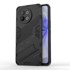 Per vivo S18E 5G Punk Armor 2 in 1 PC + custodia per telefono TPU con supporto (nero)
