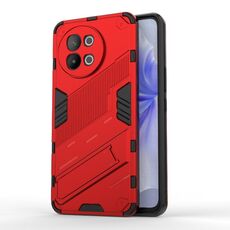 Per vivo S18E 5G Punk Armor 2 in 1 PC + custodia per telefono in TPU con supporto (rosso)