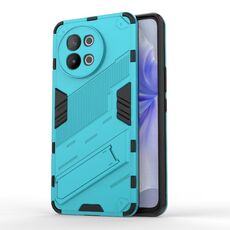 Per vivo S18E 5G Punk Armor 2 in 1 PC + custodia per telefono TPU con supporto (blu)