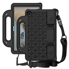 Custodia per tablet con custodia antiurto EVA serie Diamond per Amazon Kindle Fire HD7 2019/2017/2015 (nero)