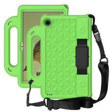 Custodia per tablet con custodia antiurto EVA serie Diamond per Amazon Kindle Fire HD7 2019/2017/2015 (verde)