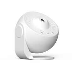 Galaxy Night Light Star Proiettore Lampada da tavolo a LED Decorazione per la camera dei bambini con disco in pellicola da 12 pezzi (Bianco)