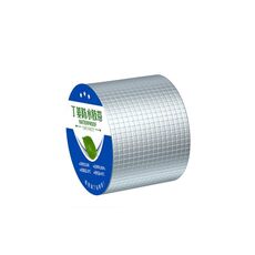 Nastro autoadesivo in foglio di alluminio butilico impermeabile spessore 1,2 mm, larghezza x lunghezza: 10 cm x 5 m
