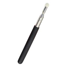 Penna a frusta tattile telescopica per insegnanti da 1 m per porta stilo per lavagna elettronica di classe (nero)