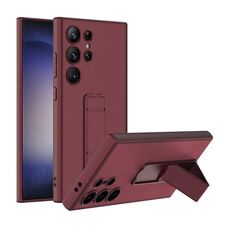 Custodia per telefono pieghevole in pelle GKK per Samsung Galaxy S24 Ultra 5G (rosso)