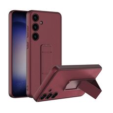 Custodia per telefono pieghevole in pelle GKK per Samsung Galaxy S24 5G (rosso)