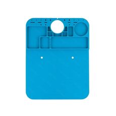 Tappetino da lavoro isolante in silicone per microscopio per riparazione di telefoni cellulari 20x26 cm