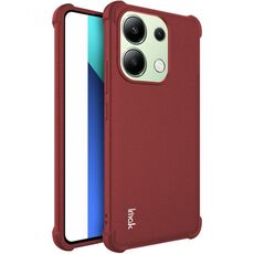 Per Xiaomi Redmi Note 13 4G Global imak Custodia in TPU antiurto per airbag (rosso opaco)