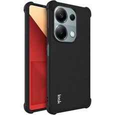 Per Xiaomi Poco M6 Pro/Redmi Note13 Pro 4G Global imak Custodia in TPU antiurto per airbag (nero opaco)