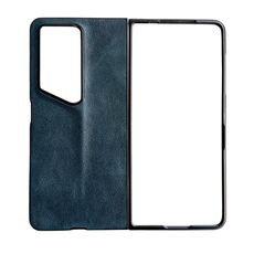 Custodia per cellulare pieghevole in pelle modello Crazy Horse per Honor Magic V2 RSR Porsche Design (blu)