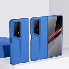 Per Honor Magic V2 RSR Porsche Design Custodia per PC ultrasottile con sensazione di pelle (blu Klein)