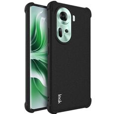 Per OPPO Reno11 5G Global imak Custodia in TPU antiurto per airbag (nero opaco)