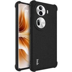 Per OPPO Reno11 Pro 5G Global imak Custodia in TPU antiurto per airbag (nero opaco)