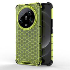 Per Xiaomi 14 Custodia per telefono a nido d'ape ultra antiurto (verde)