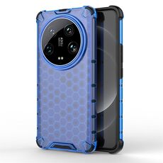 Per Xiaomi 14 Custodia per telefono a nido d'ape ultra antiurto (blu)
