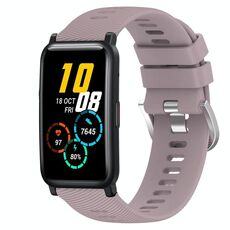 Cinturino per orologio in silicone morbido a tinta unita For Honor Watch ES 20 mm (Roland Purple)