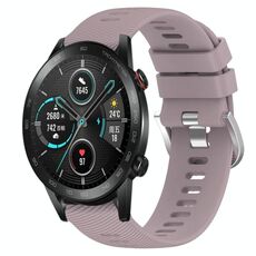 Per Honor MagicWatch2 42mm 20mm Cinturino in silicone morbido a tinta unita (Roland Purple)