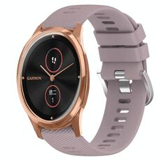 Per Garminmove Luxe 20mm Cinturino in silicone morbido a tinta unita (Roland Purple)