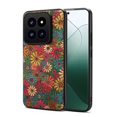 Per Xiaomi 14 Pro Custodia per telefono in TPU serie Four Seasons Flower Language (verde primavera)