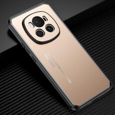 Custodia per telefono in metallo smerigliato per Honor Magic6 (oro)