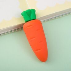 Gomma da cancellare creativa per cartoni animati, Traceless Art, 10 pezzi, per frutta grande (carota)