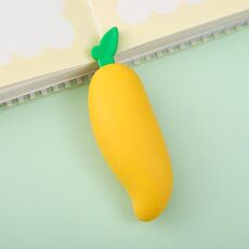 Gomma da cancellare creativa per cartoni animati Traceless Art da 10 pezzi, gomma grande per frutta (Mango)