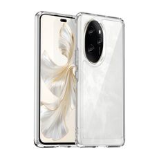 Per Honor 100 Pro Custodia per telefono in TPU ibrido acrilico serie colorata (trasparente)