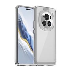 Per Honor Magic6 Pro 5G Custodia per telefono in TPU ibrido acrilico serie colorata (trasparente)