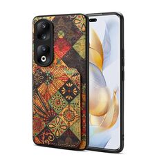 Custodia per telefono con doppio slot per scheda Honor 90 Pro (giallo autunno)