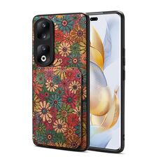 Custodia per telefono con doppio slot per scheda Honor 90 Pro (verde primavera)