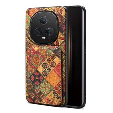 Custodia per telefono con doppio slot per scheda Honor Magic5 Ultimate (giallo autunno)