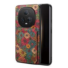 Custodia per telefono con doppio slot per scheda Honor Magic5 Ultimate (verde primavera)