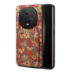 Custodia per telefono con doppio slot per scheda Honor Magic5 Ultimate (rosso estate)