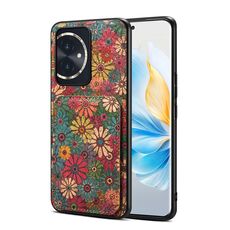 Per Honor 100 Custodia per telefono con doppio slot per scheda (verde primavera)