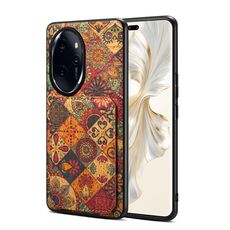 Custodia per telefono con doppio slot per scheda Honor 100 Pro (giallo autunno)