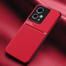 Per Honor 90 GT Classic Tilt Strip Grain Magnetico Antiurto PC + Custodia per telefono in TPU (Rosso)