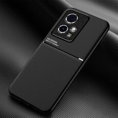 Per Honor 90 GT Classic Tilt Strip Grain Magnetico Antiurto PC + Custodia per telefono in TPU (Nero)