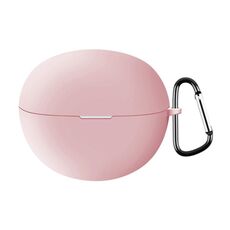 Custodia protettiva in silicone liquido per auricolari Huawei FreeClip (rosa)
