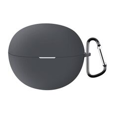 Custodia protettiva in silicone liquido per auricolari Huawei FreeClip (grigio)