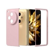 Custodia per telefono antiurto con vernice diamantata smerigliata per OPPO Find N3 PC (rosa)
