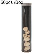 50 pz/scatola 3mmx25cm Rattan Aromaterapia Bastone Floreale Acqua Diffusore Hotel Deodorante Diffusore Bastone (Nero)