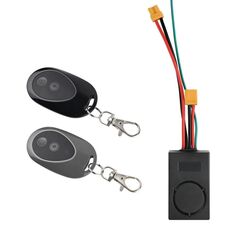 Per rilevatore di allarme antifurto 36-55V per scooter elettrico Ninebot Max G30 + 2 telecomandi