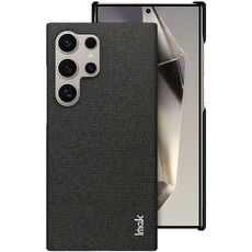 Per Samsung Galaxy S24 Ultra 5G imak Ruiyi Series Texture in tessuto PU + custodia per PC (nera)