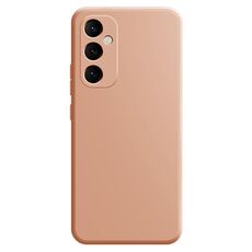 Per Samsung Galaxy S24 5G Custodia per telefono in silicone liquido imitazione (rosa)